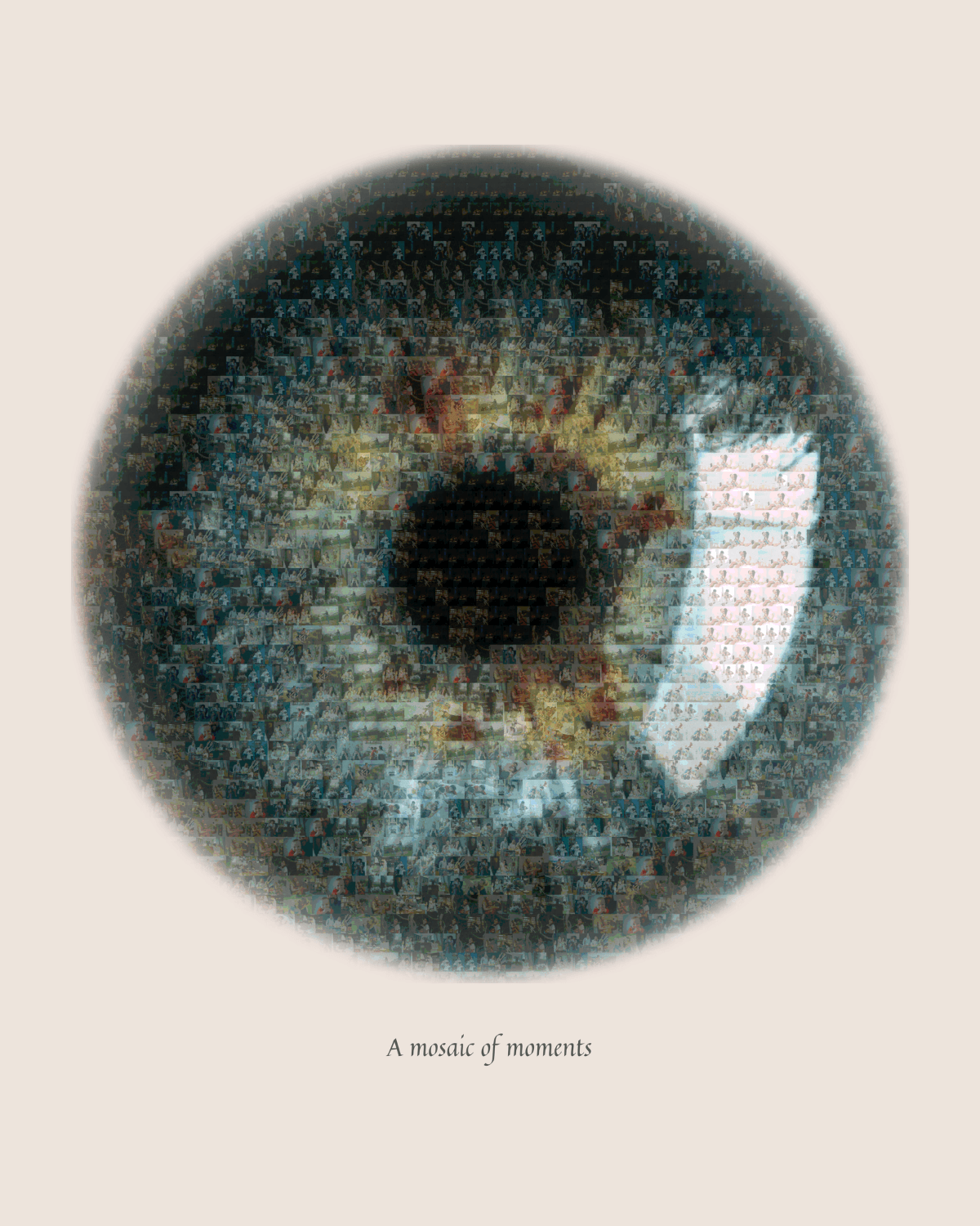 Preview mosaic artwork layout.